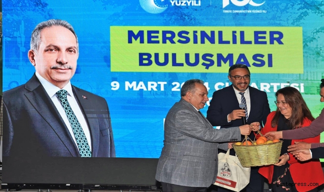 Başkan Yalçın Mersinlilerle buluştu!