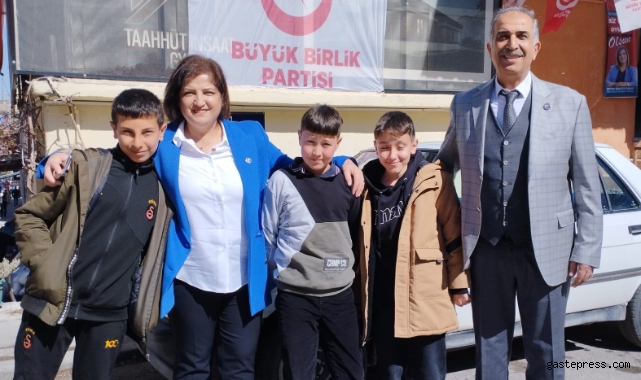 BBP'li Fatma Şenyüz Güner, "Artık Bünyan'a kadın eli değmeli"