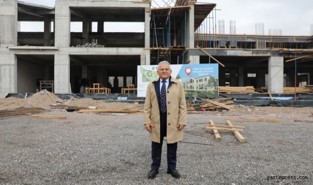 Büyükşehir'den Kayseri Yeşilay Rehabilitasyon Merkezi'ne tam destek