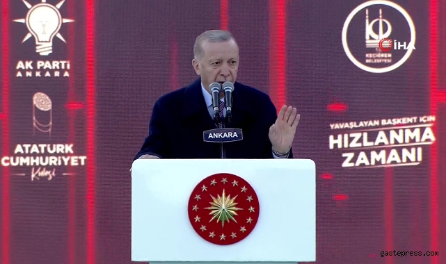 Cumhurbaşkanı Erdoğan: “Başkalarından farklı olarak biz verdiğimiz sözleri unutmaz hepsinin takibini yaparız”