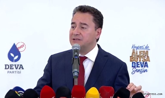 DEVA Partisi Genel Başkanı Ali Babacan, “Erdoğan’ın imzasıyla 200 bin Suriyeli’ye vatandaşlık verildi”
