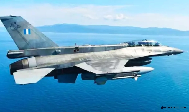 Ege'de sıcak saatler: Yunan F-16 savaş uçağı düştü!