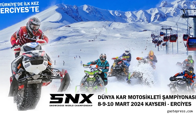 Erciyes, Dünya Kar Motosikleti Şampiyonası'na ev sahipliği yapacak!