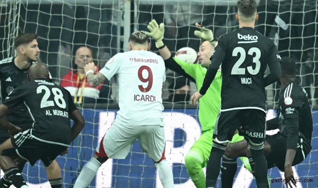 Galatasaray deplasmanda Beşiktaş'ı 1-0 mağlup etti!