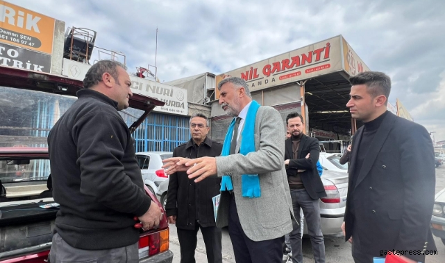 İYİ Parti Kocasinan Belediye Başkan Adayı Şahin, “Sanayi esnafı şehrimiz için güçlü bir yatırım”