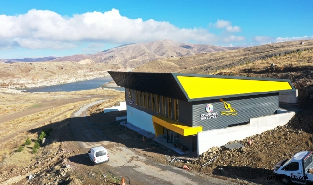 Kayseri'nin Denizine yapılan kano ve yelken tesisinde geri sayım!