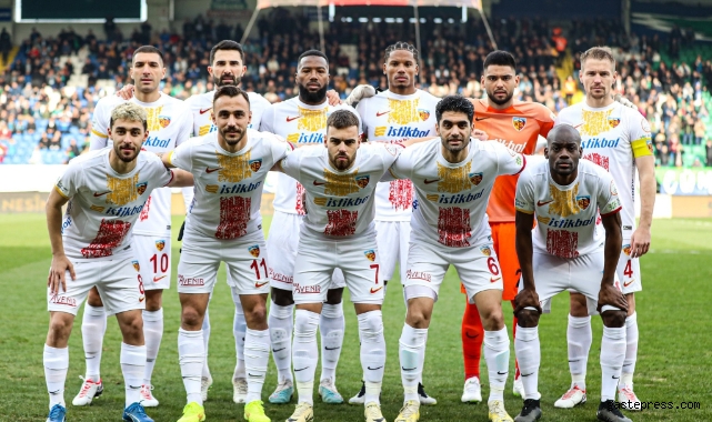 Kayserispor 5 maç sonra yenildi!
