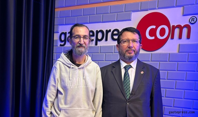 Saadet Partisi İl Başkanı Nuri Ülkündaş'dan Gastepres.com'a ziyaret!