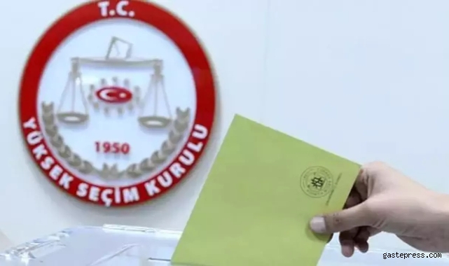 Yerel seçim seçmen kütükleri kesinleşti!