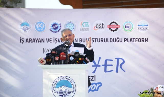 Başkan Büyükkılıç: “Bu fuar, iş arayan ile işverenleri buluşturacak”