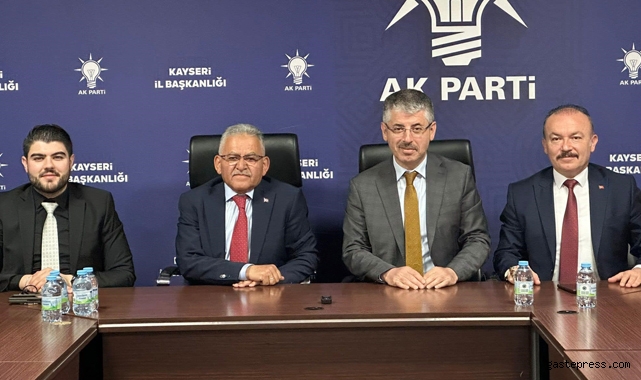 Başkan Büyükkılıç, Cumhurbaşkanı Erdoğan ile bayramlaştı! 
