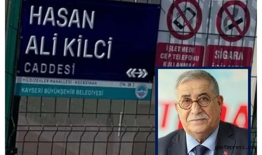 Hasan Ali Kilci'nin adı Kocasinan'da yaşayacak!