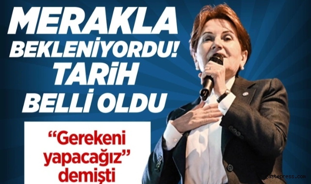 İYİ Parti'de Kurultay tarihi netleşti!