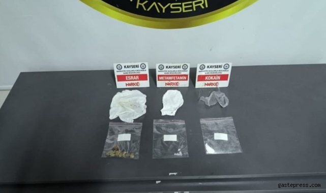 Kayseri Narkotik polisi 1 haftada 64 şahsa yasal işlem uyguladı!