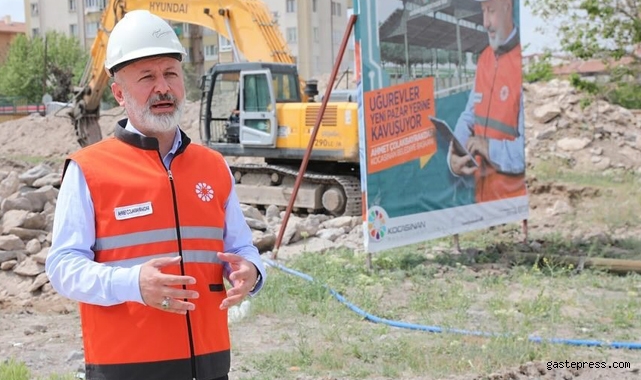Kocasinan’dan Uğurevler’e modern pazar yeri!