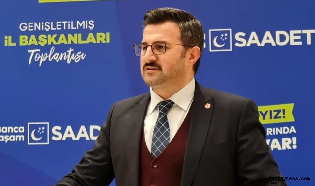 Saadet Partili Coşkun yeniden il başkanı oldu!