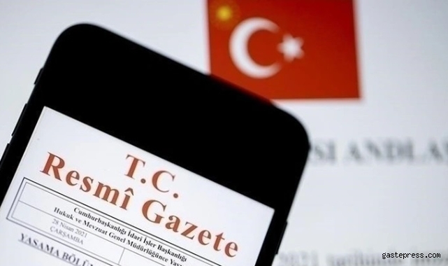 Atama ve görevden alma kararları Resmi Gazete'de!