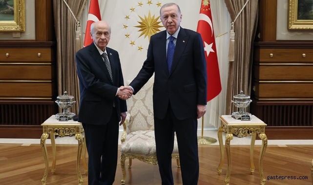 Cumhurbaşkanı Erdoğan, Bahçeli ile görüştü!