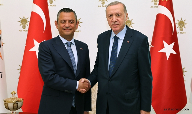 Cumhurbaşkanı Erdoğan, CHP Genel Başkanı Özel’i kabul etti!