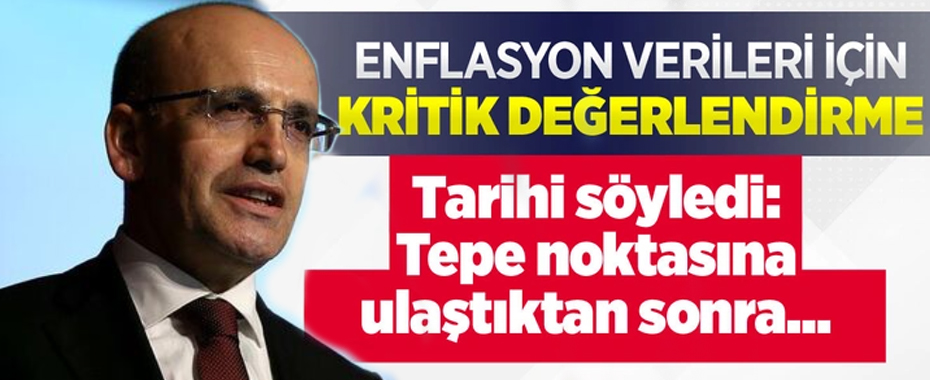 Hazine ve Maliye Bakanı Mehmet Şimşek'ten nisan ayı enflasyon verilerine dair açıklama!