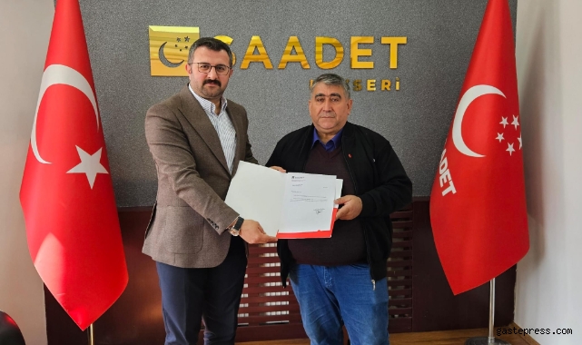 İncesu'da Yeni İlçe Başkanı Salih Çavdarlı Göreve Atandı!