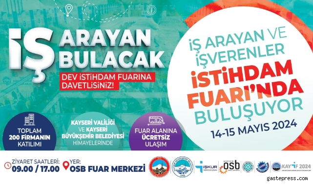 İstihdam Fuarı kapılarını açıyor!