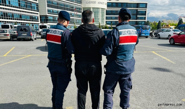 Kocasinan/Merkez Jandarma ve JASAT Ekipleri Aranan Şahsı Yakaladı!