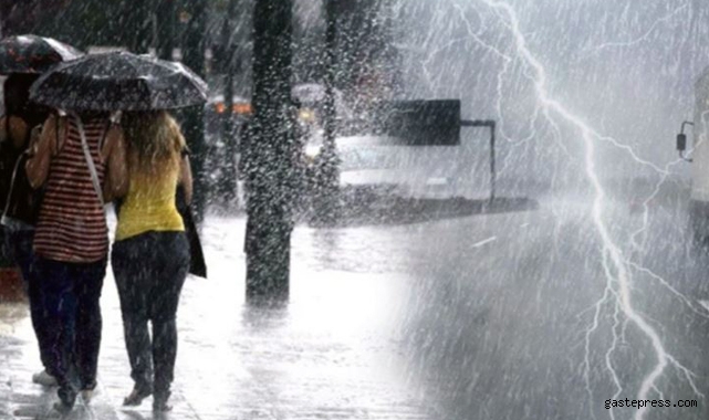 Meteorolojiden Kayseri için ‘kuvvetli yağış’ uyarısı!