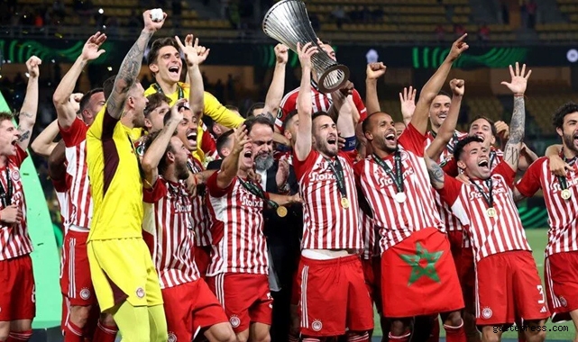 Olympiakos, Avrupa'da kupa kazanan ilk Yunan futbol takımı oldu!