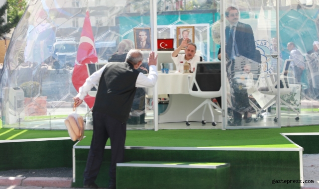 Şeffaf Odada Başkanla Baş Başa Uygulaması Talas'ta 120. Buluşmayı Gerçekleştirdi!