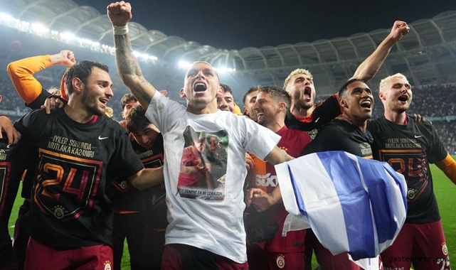 Süper Lig'de şampiyon Galatasaray!