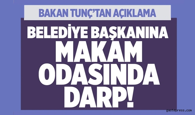 Tonya Belediye Başkanı Osman Beşel makam odasında darbedildi!
