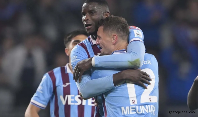 Trabzonspor Türkiye Kupası'nda finalde Beşiktaş'ın rakibi oldu!