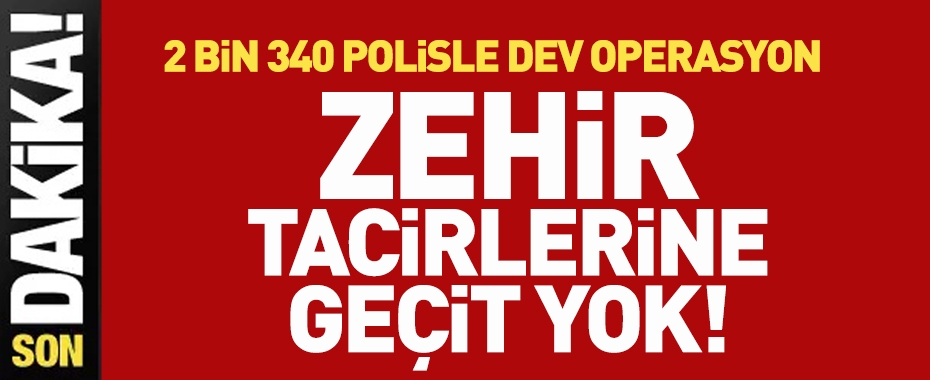 Türkiye Genelinde Dev Uyuşturucu Operasyonu: 52 İlde 363 Zehir Taciri ve Sokak Satıcısı Yakalandı!