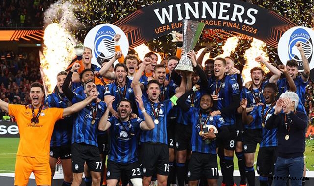 UEFA Avrupa Ligi şampiyonu Atalanta!