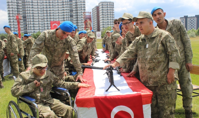 Vatan aşkı engel tanımadı!