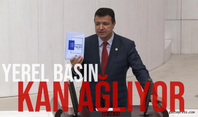 Yerel Basının Sorunları TBMM Gündeminde: "Yerel Basın Kan Ağlıyor"