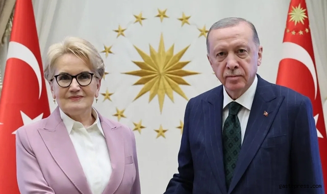 Cumhurbaşkanı Erdoğan eski İYİ Parti lideri Meral Akşener'i kabul etti!