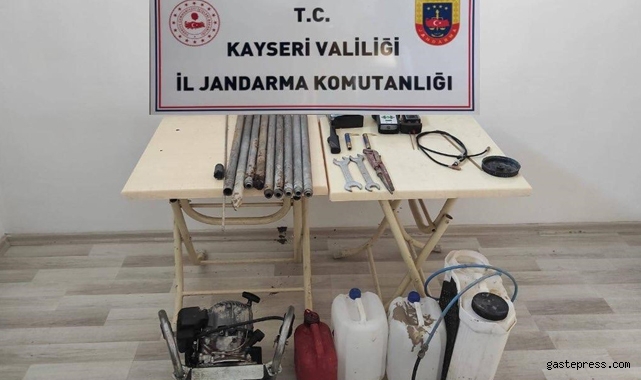 Kaçak kazıya suçüstü yapıldı 6 kişi gözaltına alındı!