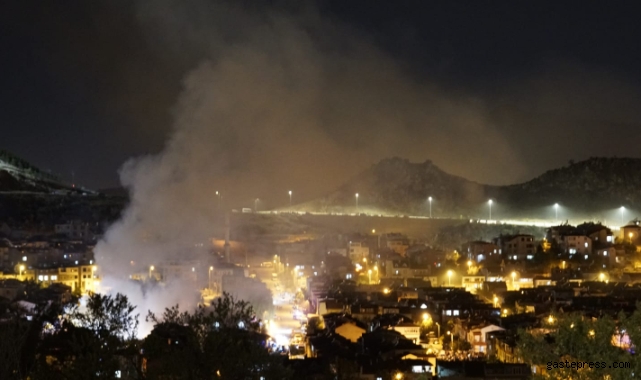 Kayseri Danişmentgazi Mahallesi Yangın Yerine Döndü!