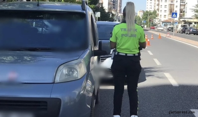 Kayseri’de 8 bin 583 araç denetlendi: 736 sürücüye ceza yazıldı!