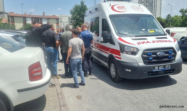 Kayseri'de sokak ortasında silahlı saldırı!