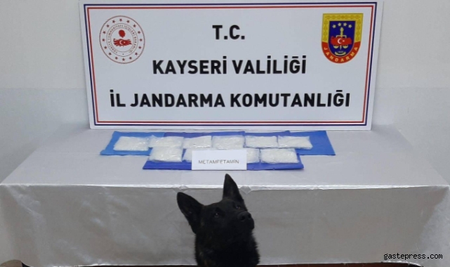 Kayseri'de Uyuşturucu Operasyonu: 1150 Gram Metamfetamin Ele Geçirildi!
