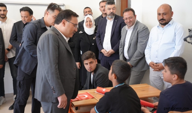 Kayseri’nin ilk terör şehidinin ismi yeni açılan ortaokula verildi!