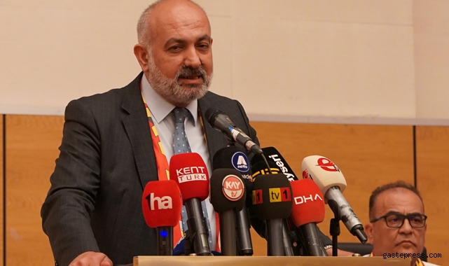 Kayserispor'da Başkan Ali Çamlı güven tazeledi!