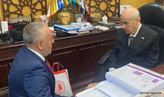 MHP Kayseri İl Başkanı Demirezen, Ankara'da Bahçeli ile Görüştü!