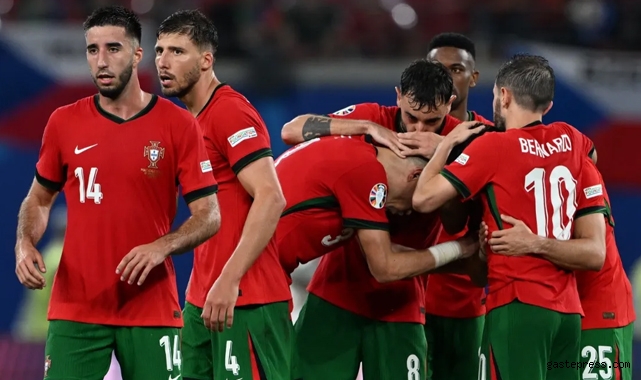 Portekiz Çekya'yı son dakikada yıktı!