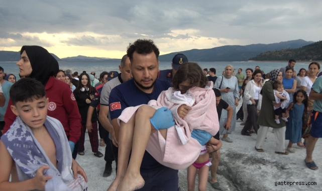 Salda gölünün ortasında can pazarı!
