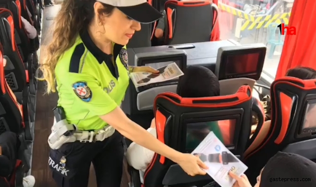 Trafik ekiplerinden bayram tedbirleri:9 bin 801 araç ve sürücü denetlendi!