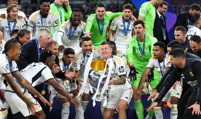 UEFA Şampiyonlar Ligi'nde şampiyon Real Madrid oldu!
